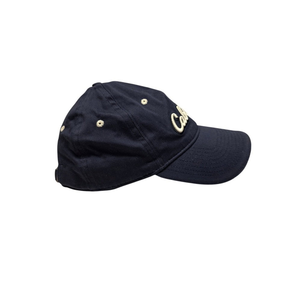 Vintage Cabela's Spellout Navy Blue Baseball Cap World's Foremost Outfitter - Picture 3 of 8